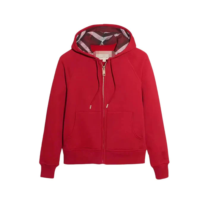 CHECK– ZIP HOODIE