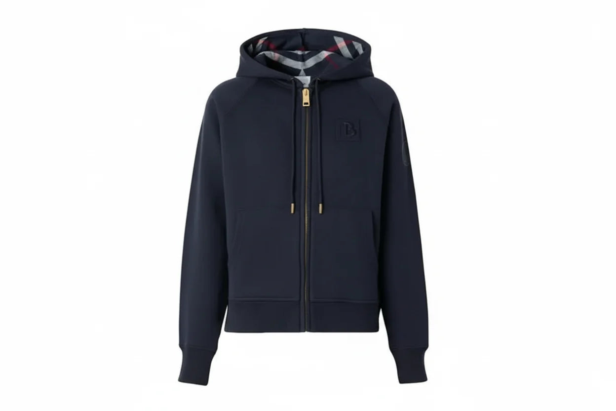 CHECK - ZIP HOODIE