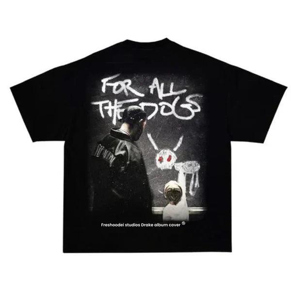 DRAKE BLACK CLOUD TEE