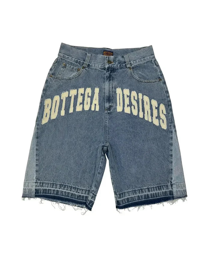 BOTTEGA DESIRES CLOUD jeans shorts