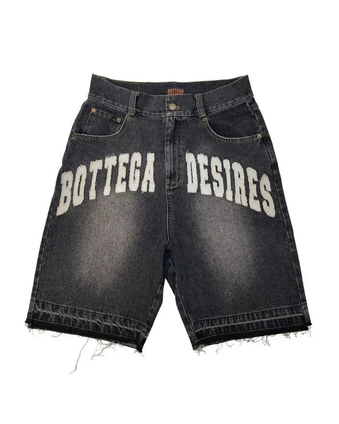 BOTTEGA DESIRES CLOUD jeans shorts