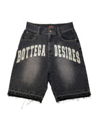 BOTTEGA DESIRES CLOUD jeans shorts