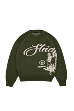 'Structure' Graphic Knitted Sweater