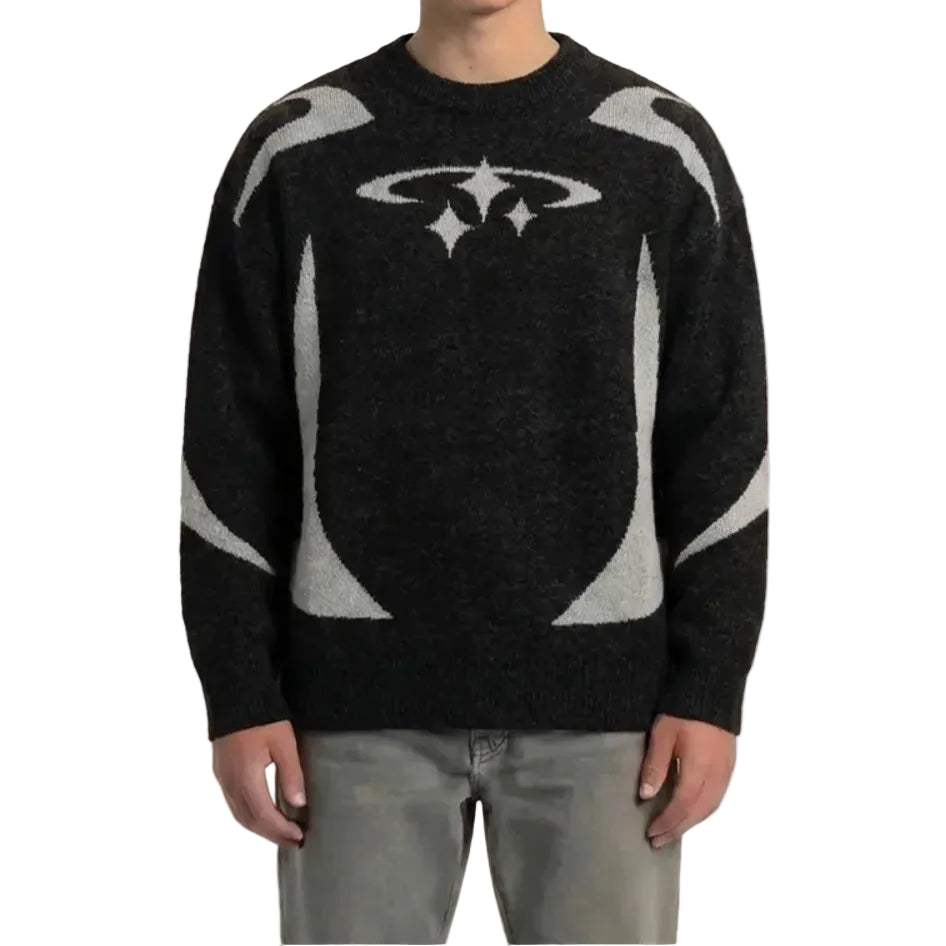 KNITWEAR STAR Graphic Pullover