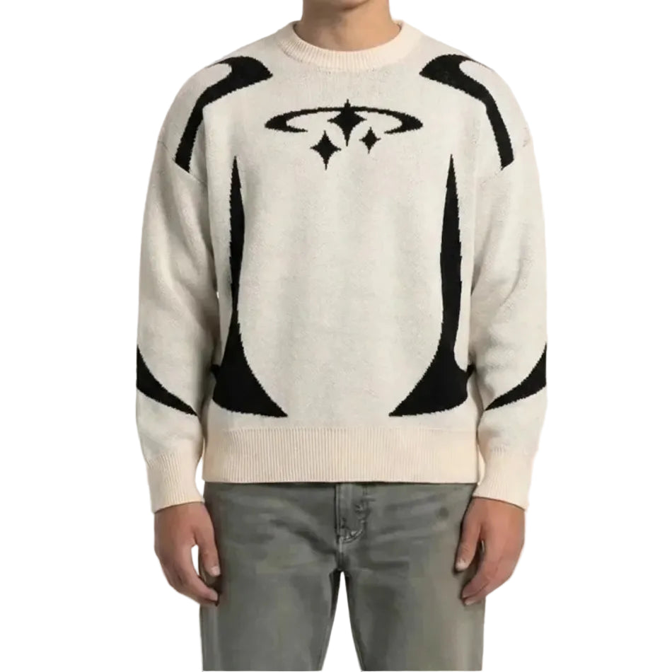KNITWEAR STAR Graphic Pullover
